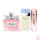 Promoção, Compre 1, Leve 3 (Miss Dior, Dolce e Gabbana, 212 Vip Rose), 100ml