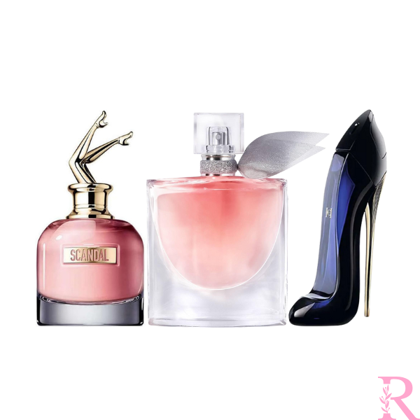 Promoção, Compre 1, Leve 3 (Scandal, La Belle, Good Girl), 100ml